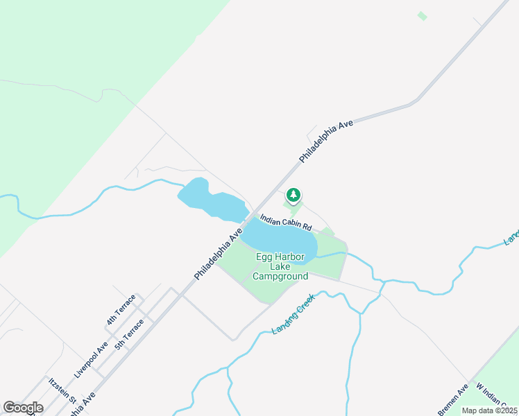 map of restaurants, bars, coffee shops, grocery stores, and more near State Route 563 in Egg Harbor City