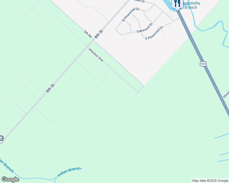 map of restaurants, bars, coffee shops, grocery stores, and more near East Street in Buena Vista Township