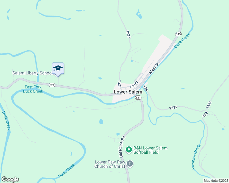 map of restaurants, bars, coffee shops, grocery stores, and more near 9 Main St in Lower Salem