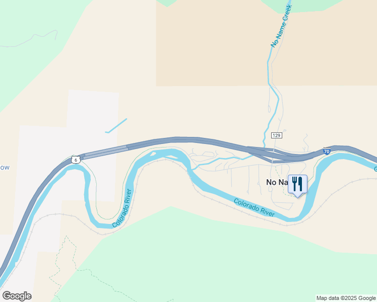 map of restaurants, bars, coffee shops, grocery stores, and more near 674 No Name Ln in Glenwood Springs