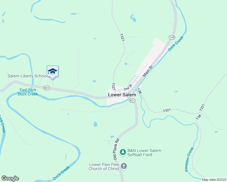 map of restaurants, bars, coffee shops, grocery stores, and more near 9 Main St in Lower Salem