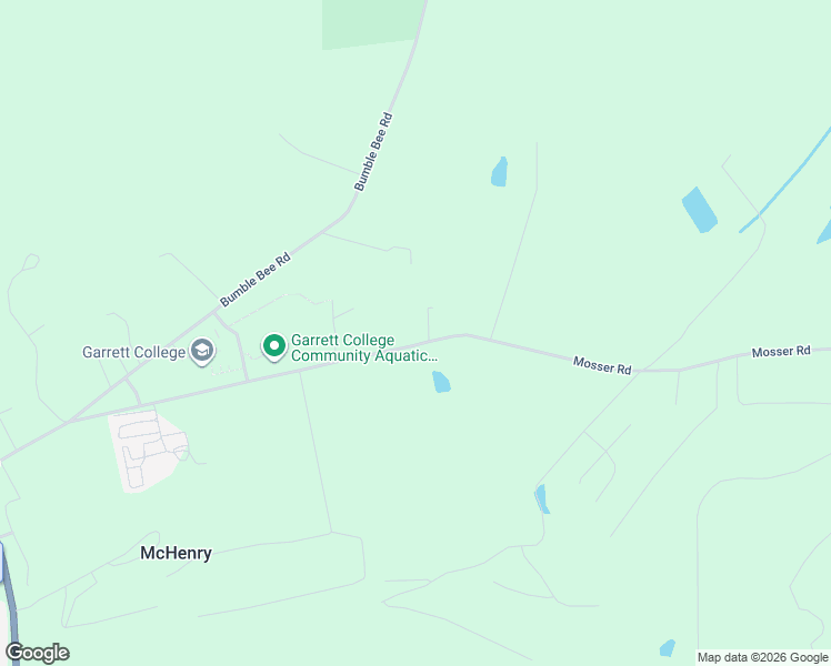 map of restaurants, bars, coffee shops, grocery stores, and more near 1108 Mosser Road in McHenry