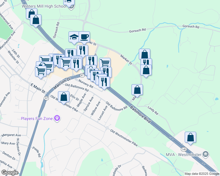 Route 140, Westminster MD Walk Score