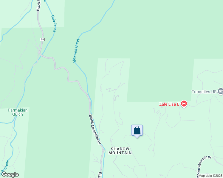 map of restaurants, bars, coffee shops, grocery stores, and more near 8513 Martin Lane in Conifer