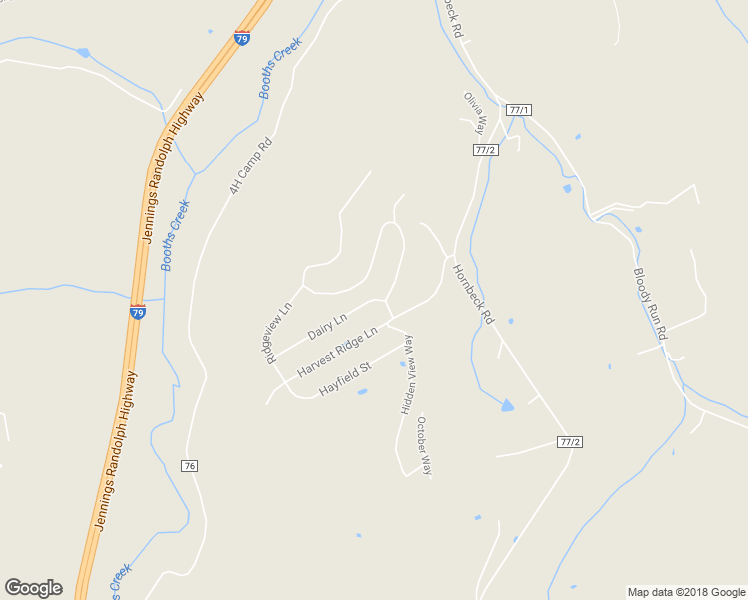 map of restaurants, bars, coffee shops, grocery stores, and more near 301-399 Dairy Lane in Morgantown