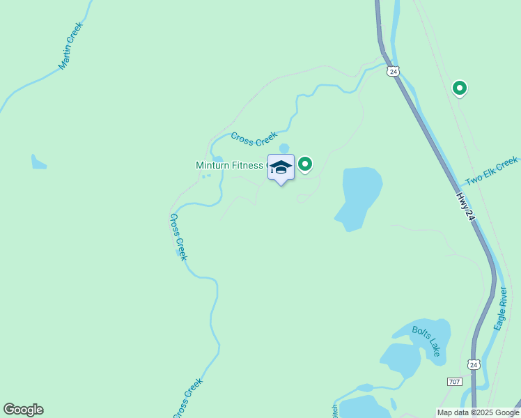 map of restaurants, bars, coffee shops, grocery stores, and more near 1951 Highway in Vail