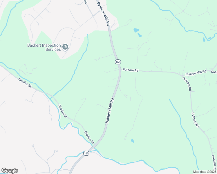 map of restaurants, bars, coffee shops, grocery stores, and more near 2022 Baldwin Mill Road in Fallston