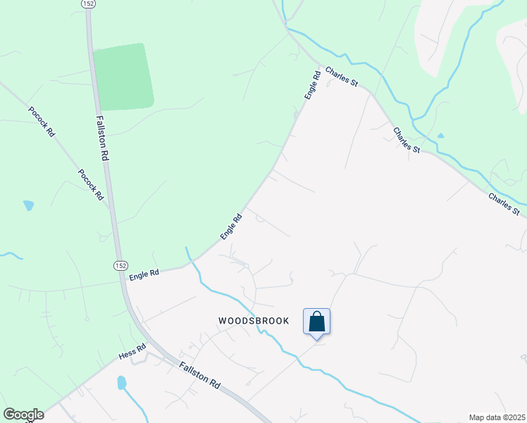 map of restaurants, bars, coffee shops, grocery stores, and more near 3311 Pritchett Lane in Fallston