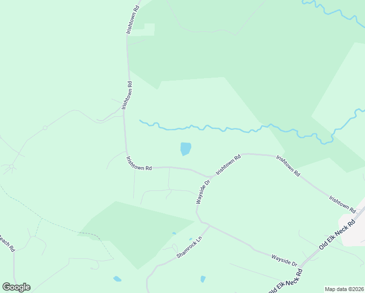 map of restaurants, bars, coffee shops, grocery stores, and more near 1313 Irishtown Road in North East