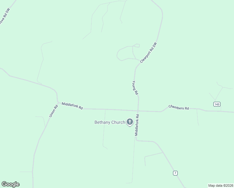 map of restaurants, bars, coffee shops, grocery stores, and more near 12548 Middlefork Road in Amanda