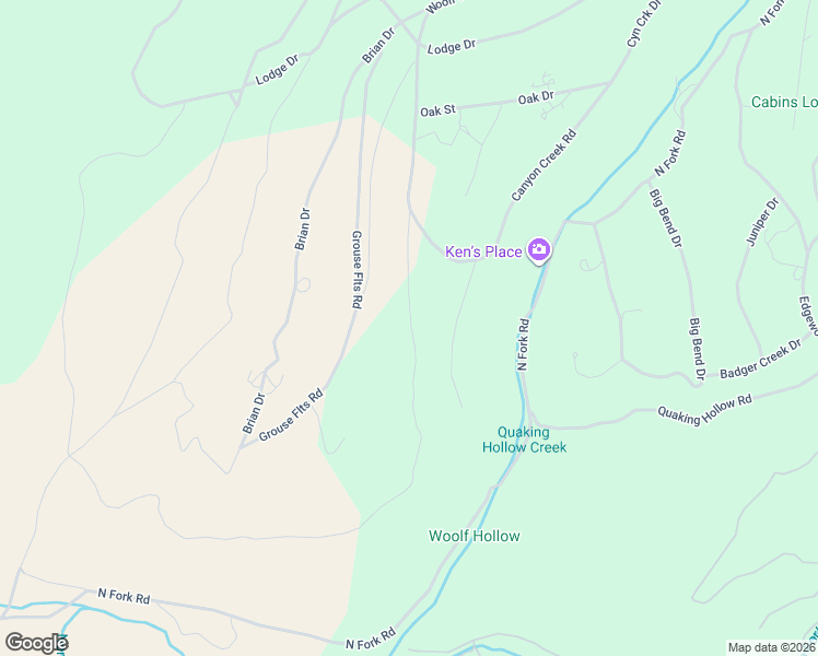 map of restaurants, bars, coffee shops, grocery stores, and more near Canyon Creek Circle in Mount Pleasant