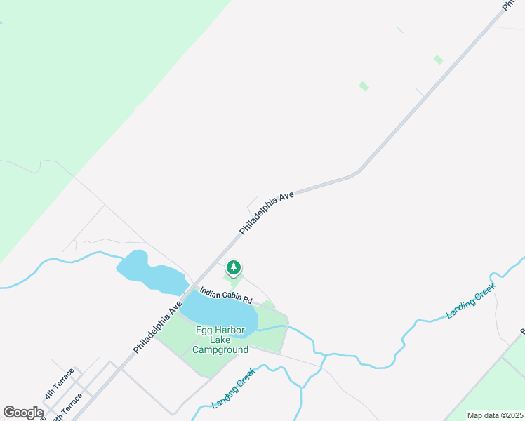 map of restaurants, bars, coffee shops, grocery stores, and more near State Route 563 in Egg Harbor City
