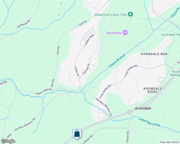map of restaurants, bars, coffee shops, grocery stores, and more near 313 Saint Andrew Lane in Westminster