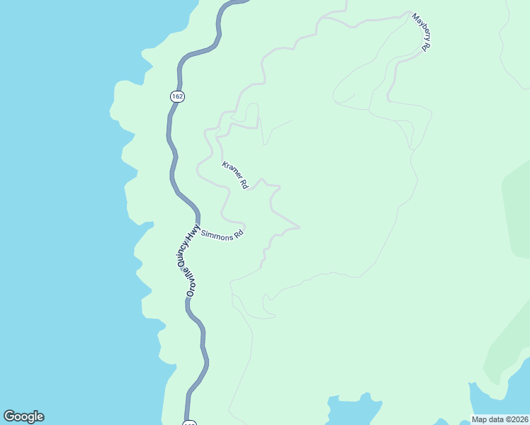 map of restaurants, bars, coffee shops, grocery stores, and more near 124 Bobcat Saddle in Oroville