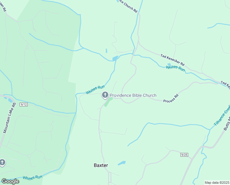 map of restaurants, bars, coffee shops, grocery stores, and more near 959 Providence Church Road in Hedgesville
