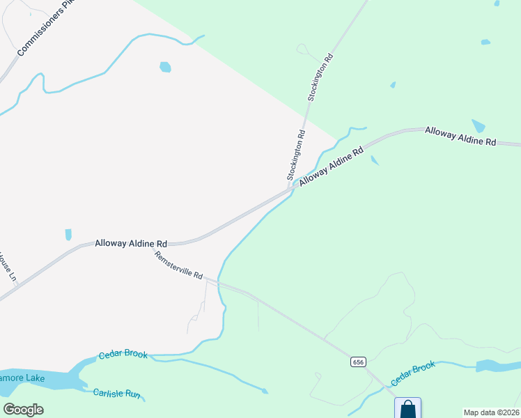 map of restaurants, bars, coffee shops, grocery stores, and more near 292 Alloway Aldine Road in Woodstown