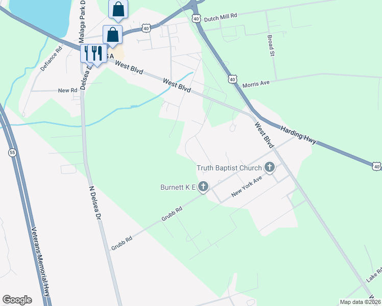 map of restaurants, bars, coffee shops, grocery stores, and more near 149 Nicholas Drive in Franklin