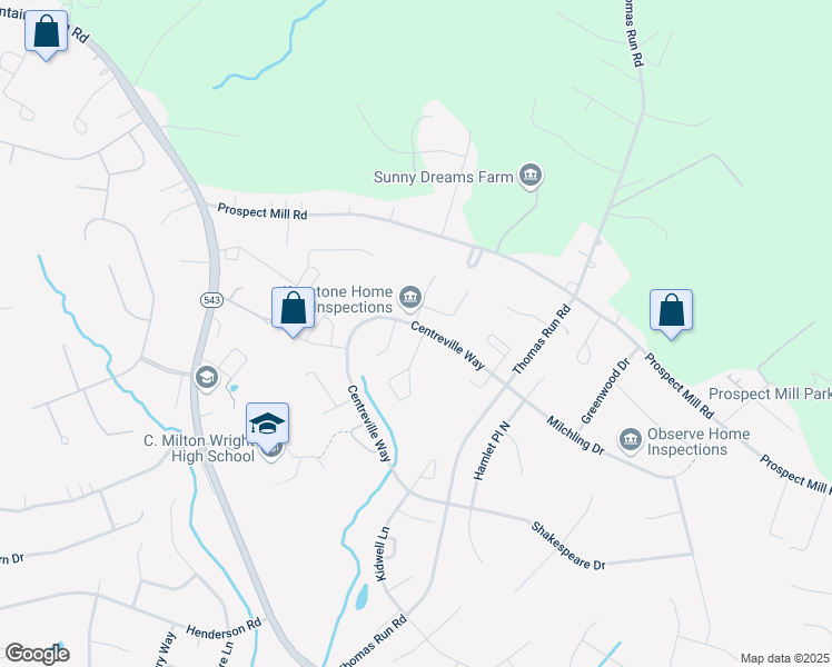 map of restaurants, bars, coffee shops, grocery stores, and more near 1874 Wye Mills Lane in Bel Air