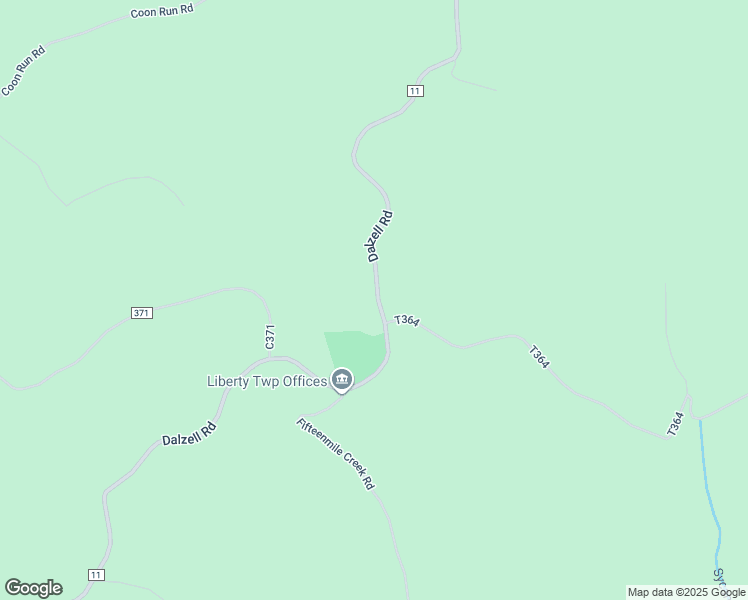 map of restaurants, bars, coffee shops, grocery stores, and more near 7795 Dalzell Road in Whipple