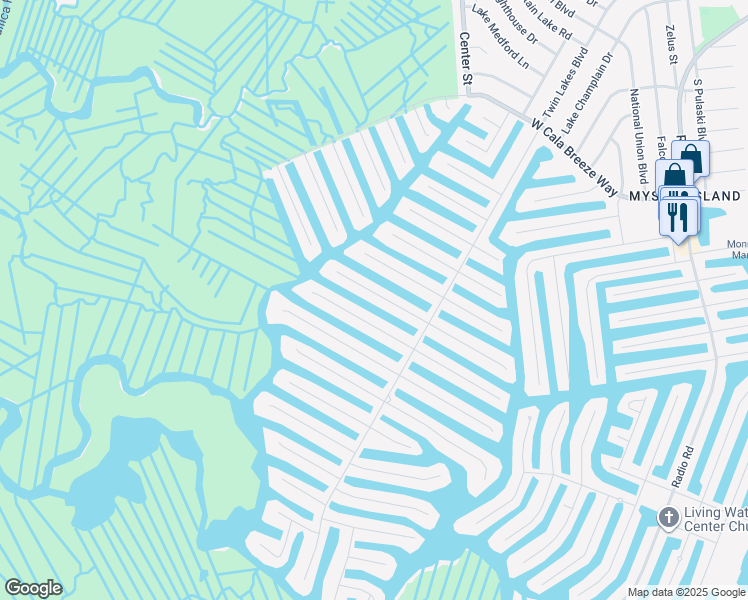 map of restaurants, bars, coffee shops, grocery stores, and more near 27 West Mohawk Drive in Little Egg Harbor Township
