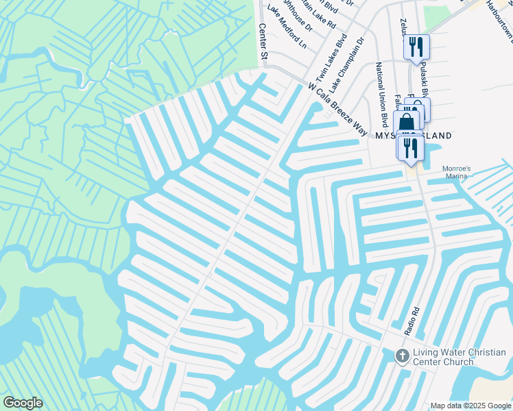 map of restaurants, bars, coffee shops, grocery stores, and more near 103 East Delaware Drive in Little Egg Harbor Township