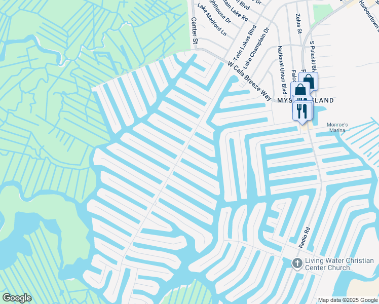 map of restaurants, bars, coffee shops, grocery stores, and more near 103 East Delaware Drive in Little Egg Harbor Township