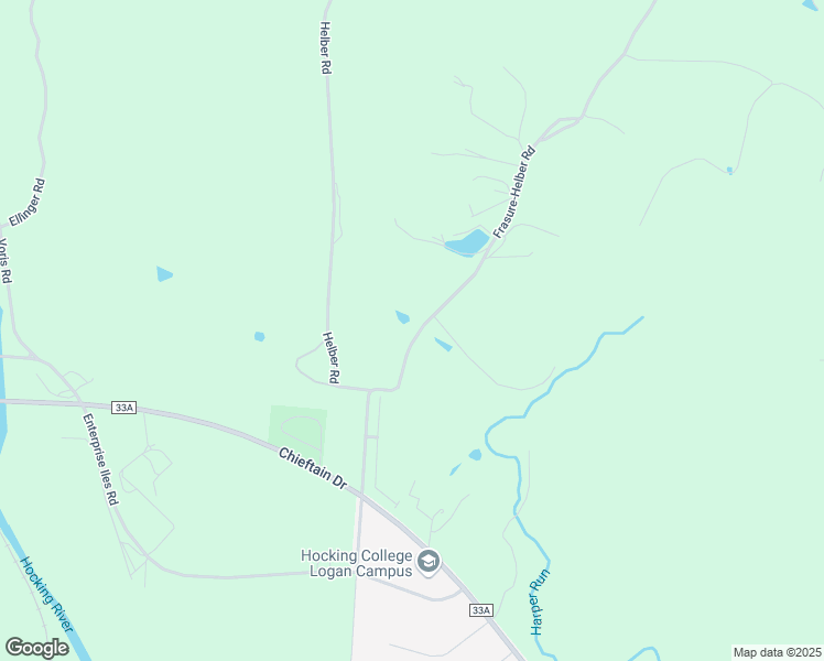 map of restaurants, bars, coffee shops, grocery stores, and more near 11425 Frasure-Helber Road in Logan