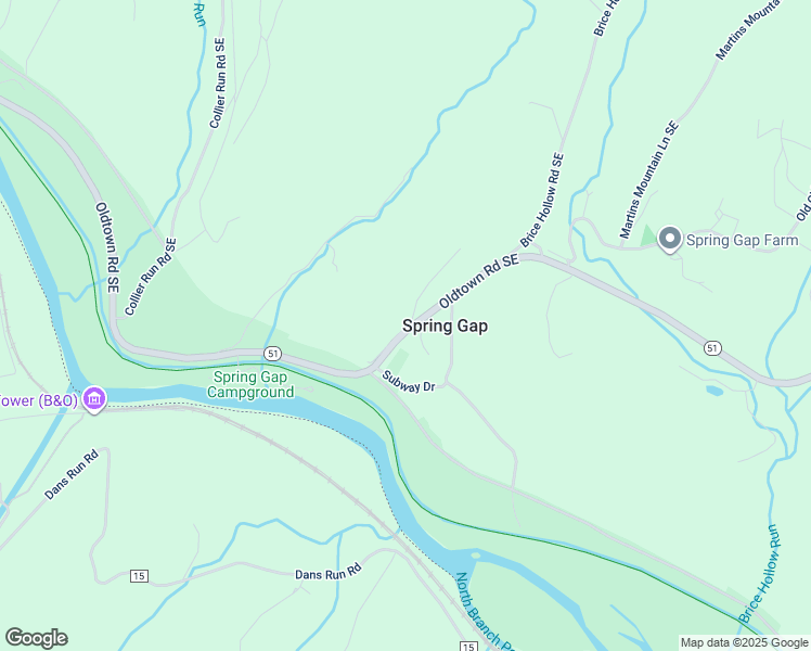 map of restaurants, bars, coffee shops, grocery stores, and more near 13214 Oldtown Road Southeast in Cumberland