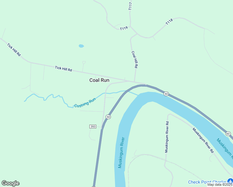 map of restaurants, bars, coffee shops, grocery stores, and more near in Coal Run