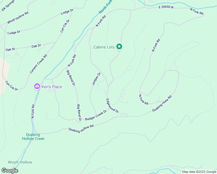 map of restaurants, bars, coffee shops, grocery stores, and more near Quaking Hollow Road in Sanpete County