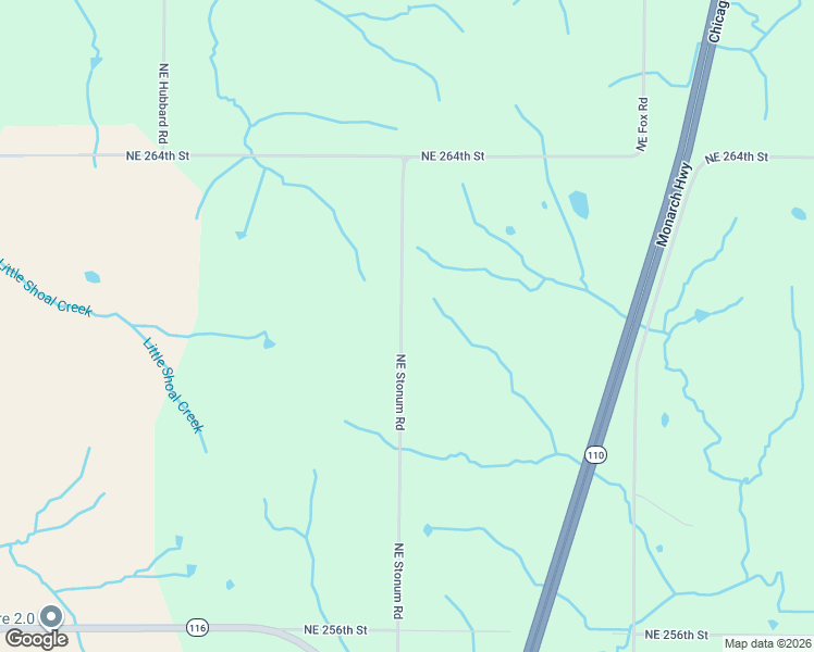 map of restaurants, bars, coffee shops, grocery stores, and more near 722 Northeast Stonum Road in Lathrop