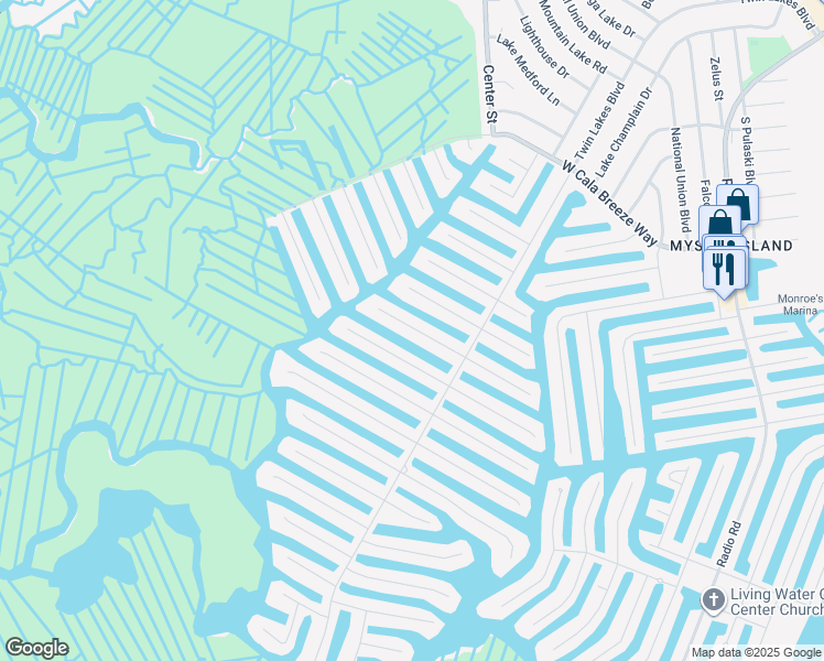 map of restaurants, bars, coffee shops, grocery stores, and more near 18 West Delaware Drive in Little Egg Harbor Township