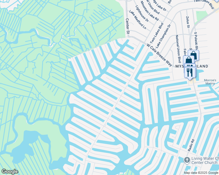 map of restaurants, bars, coffee shops, grocery stores, and more near 18 West Delaware Drive in Little Egg Harbor Township