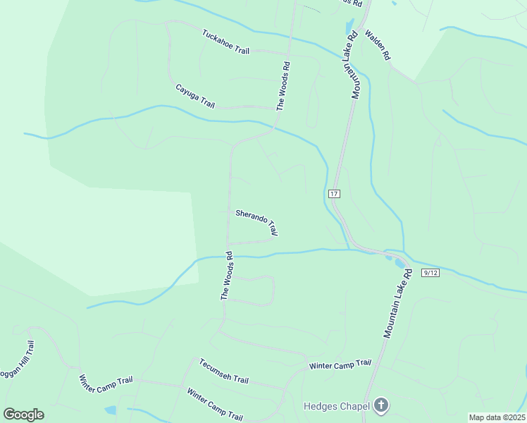 map of restaurants, bars, coffee shops, grocery stores, and more near 79 Sherando Trail in Hedgesville