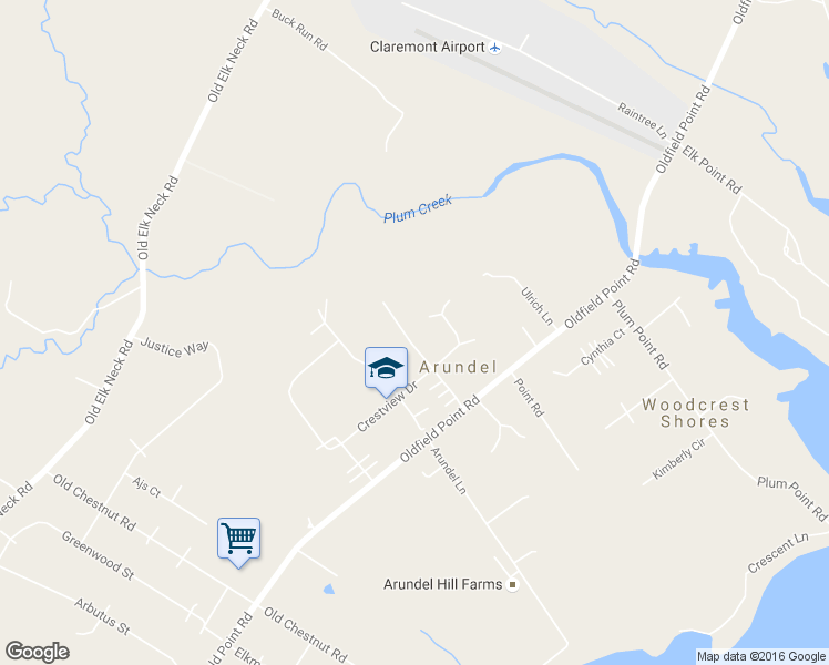 map of restaurants, bars, coffee shops, grocery stores, and more near 80 Fieldstone Road in Elkton