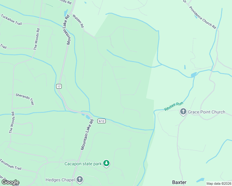 map of restaurants, bars, coffee shops, grocery stores, and more near 730 Walden Road in Hedgesville