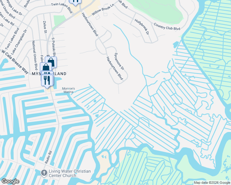 map of restaurants, bars, coffee shops, grocery stores, and more near 10 Cambridge Court in Little Egg Harbor Township