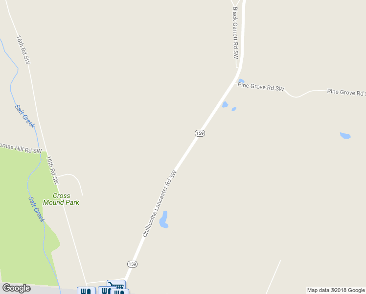 map of restaurants, bars, coffee shops, grocery stores, and more near 11315 Chillicothe Lancaster Road Southwest in Amanda