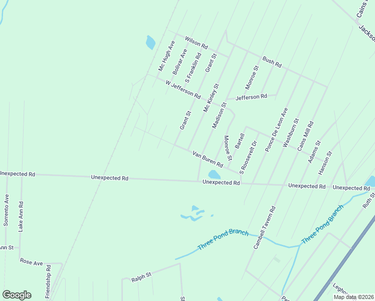 map of restaurants, bars, coffee shops, grocery stores, and more near 142 Van Buren Road in Buena Vista Township