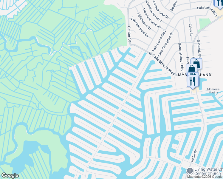 map of restaurants, bars, coffee shops, grocery stores, and more near 18 West Delaware Drive in Little Egg Harbor Township