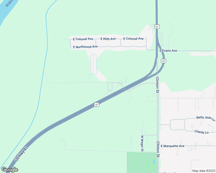 map of restaurants, bars, coffee shops, grocery stores, and more near 2601 Quinn Avenue in Terre Haute