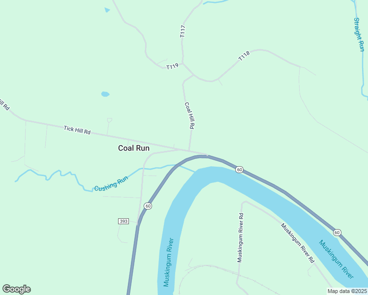 map of restaurants, bars, coffee shops, grocery stores, and more near in Coal Run