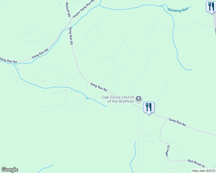 map of restaurants, bars, coffee shops, grocery stores, and more near 6267 Sang Run Road in McHenry