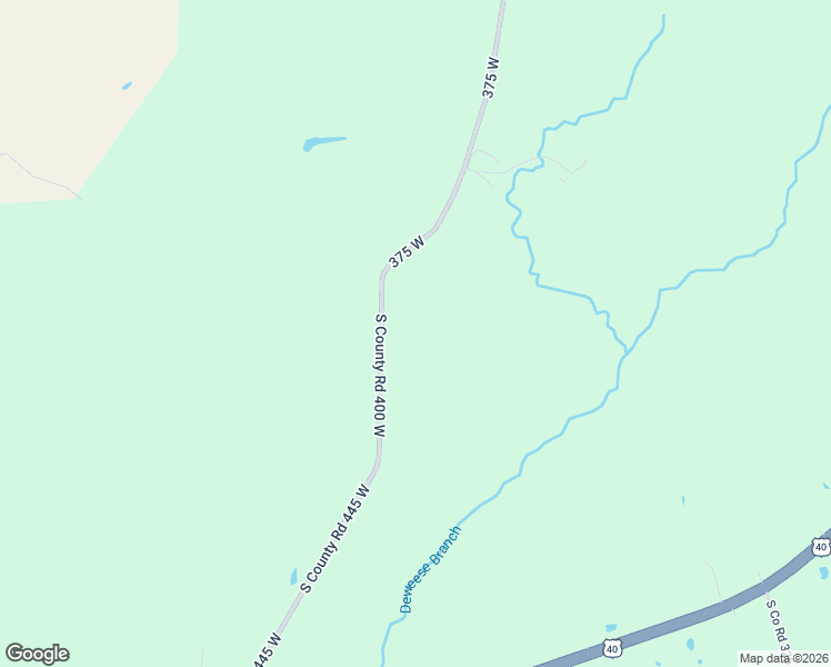 map of restaurants, bars, coffee shops, grocery stores, and more near 6459 South County Road 400 West in Greencastle