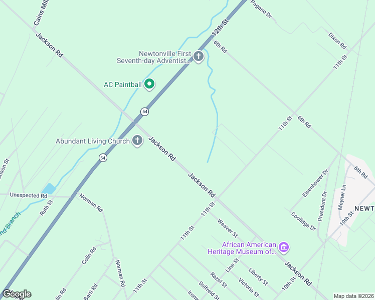 map of restaurants, bars, coffee shops, grocery stores, and more near 519 Jackson Road in Buena Vista Township