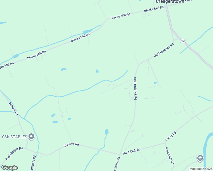 map of restaurants, bars, coffee shops, grocery stores, and more near 12202 Old Frederick Road in Thurmont