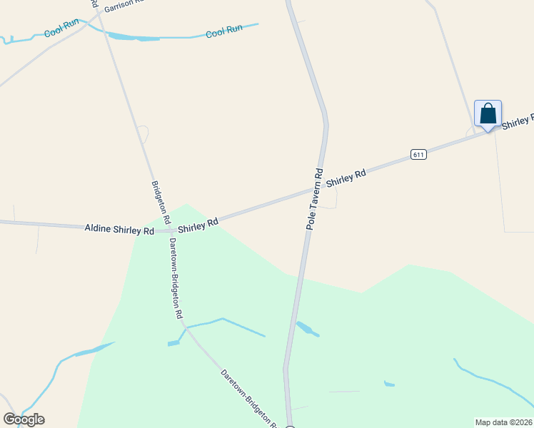 map of restaurants, bars, coffee shops, grocery stores, and more near 223 Shirley Road in Elmer