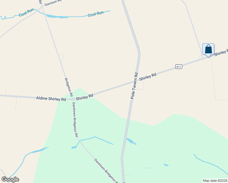 map of restaurants, bars, coffee shops, grocery stores, and more near 223 Shirley Road in Elmer