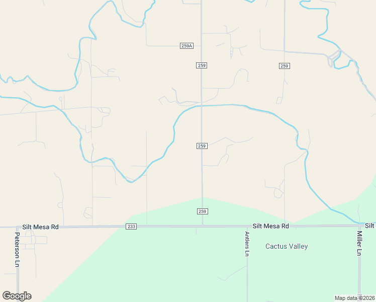 map of restaurants, bars, coffee shops, grocery stores, and more near 591 County Road 259 in Rifle