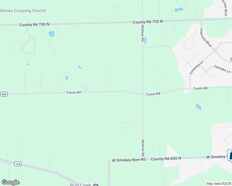 map of restaurants, bars, coffee shops, grocery stores, and more near 6115 Travis Road in Greenwood